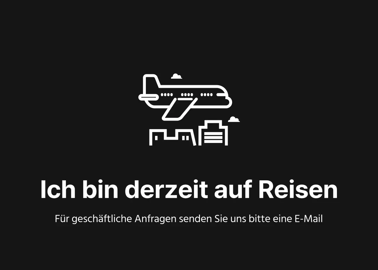 Ein einfacher Unternehmenskalender in Grau