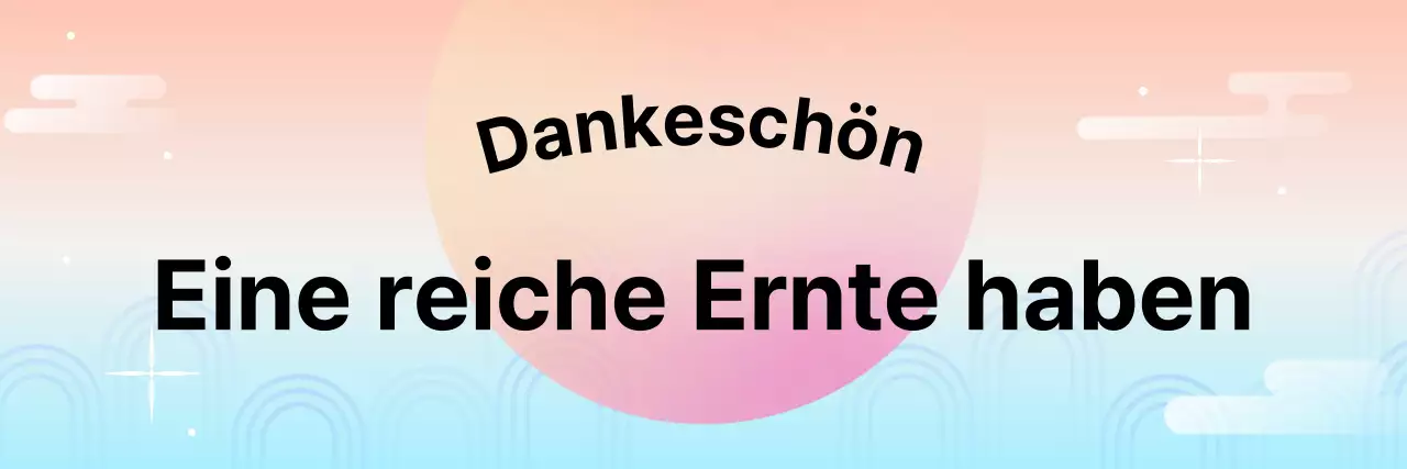 Koreanische Mittherbstgrüße in Rosa und Hellblau