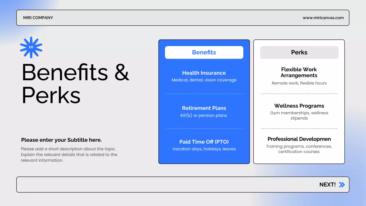 White Modern Employee Guide Presentation