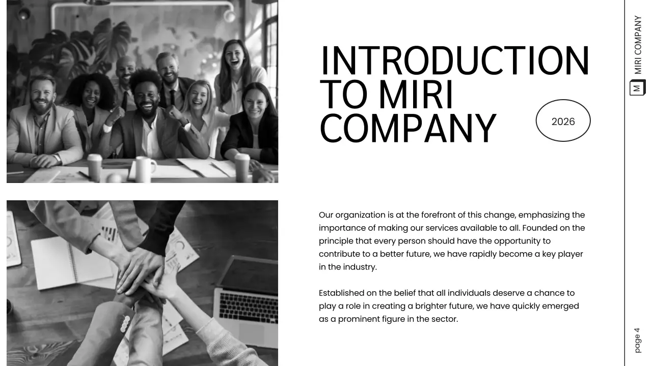 Presentasi Panduan Karyawan Modern Kulit Hitam