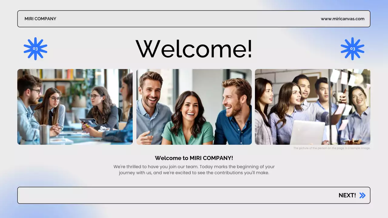 White Modern Employee Guide Presentation