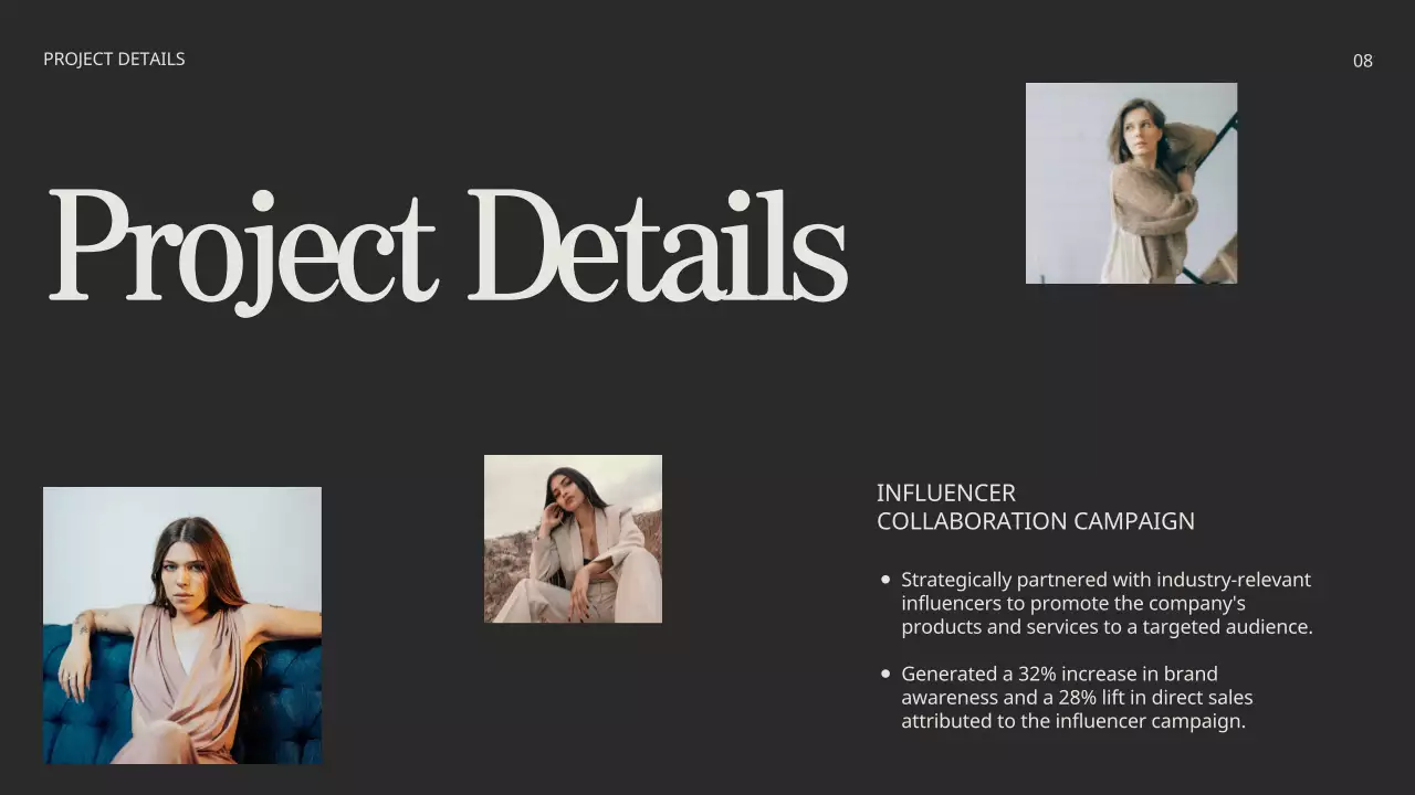 Trình bày danh mục đầu tư hiện đại màu be