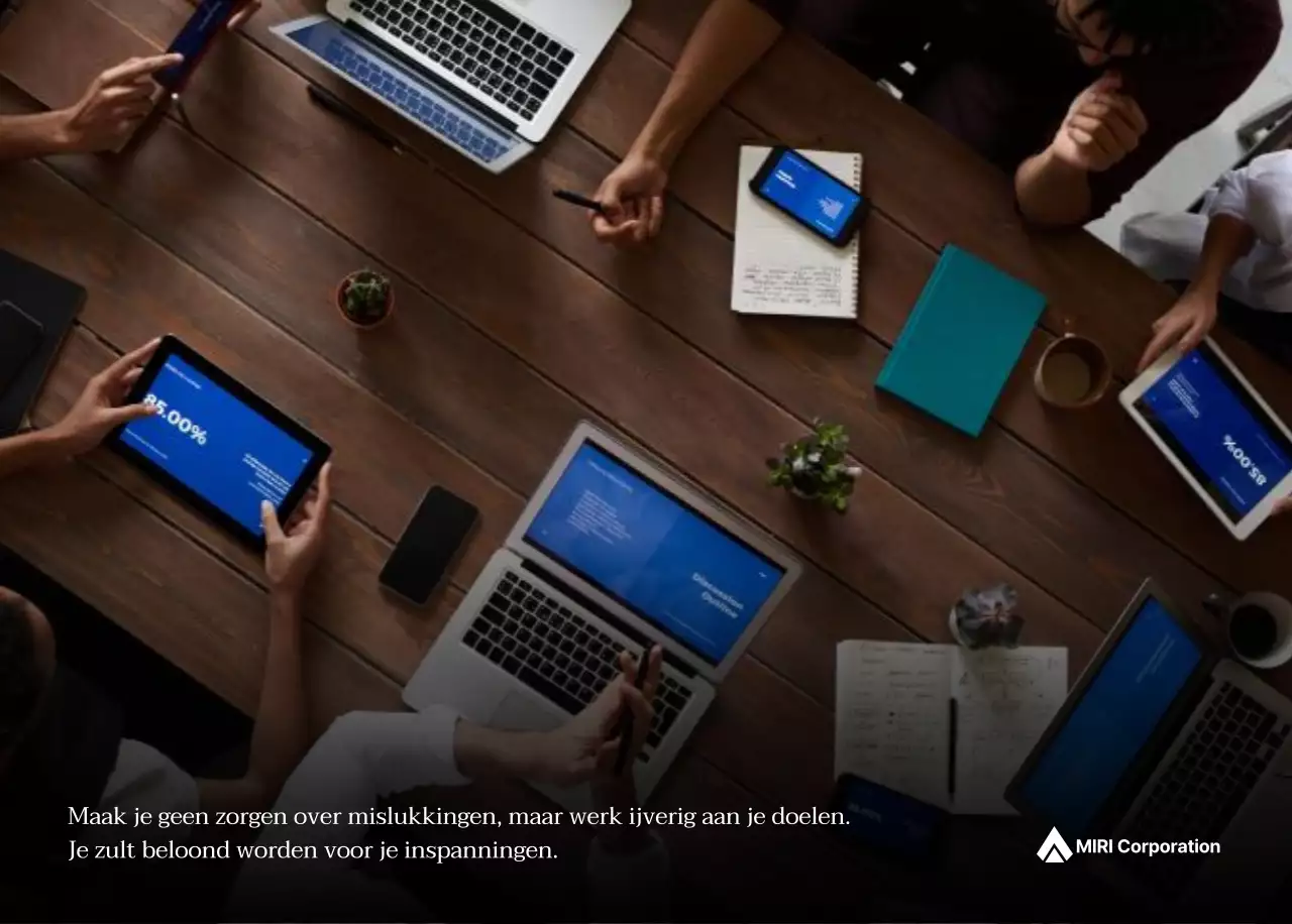 Een eenvoudige bedrijfskalender in grijs