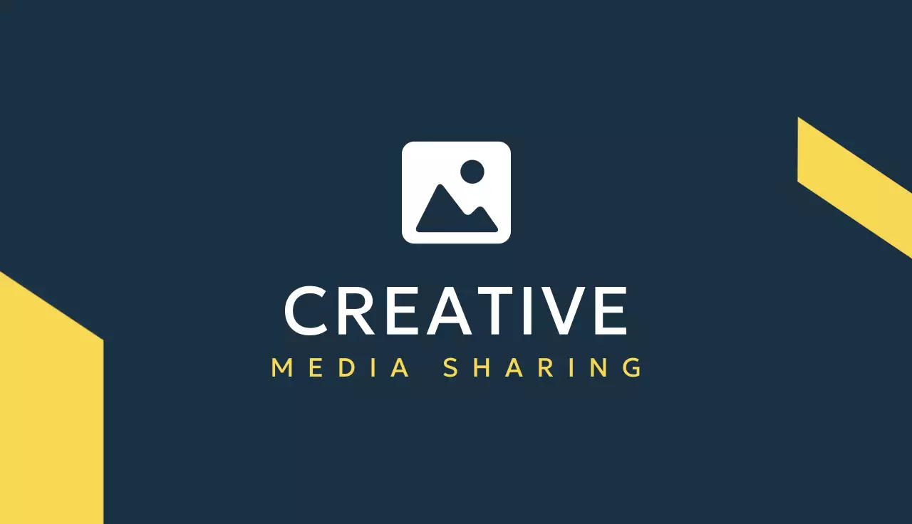 Yellow Modern Business Card