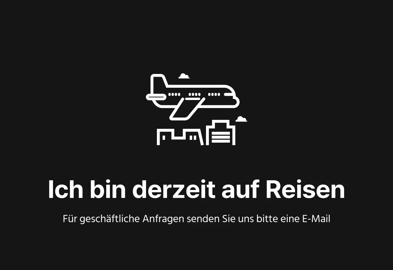 Ein einfacher Unternehmenskalender in Grau