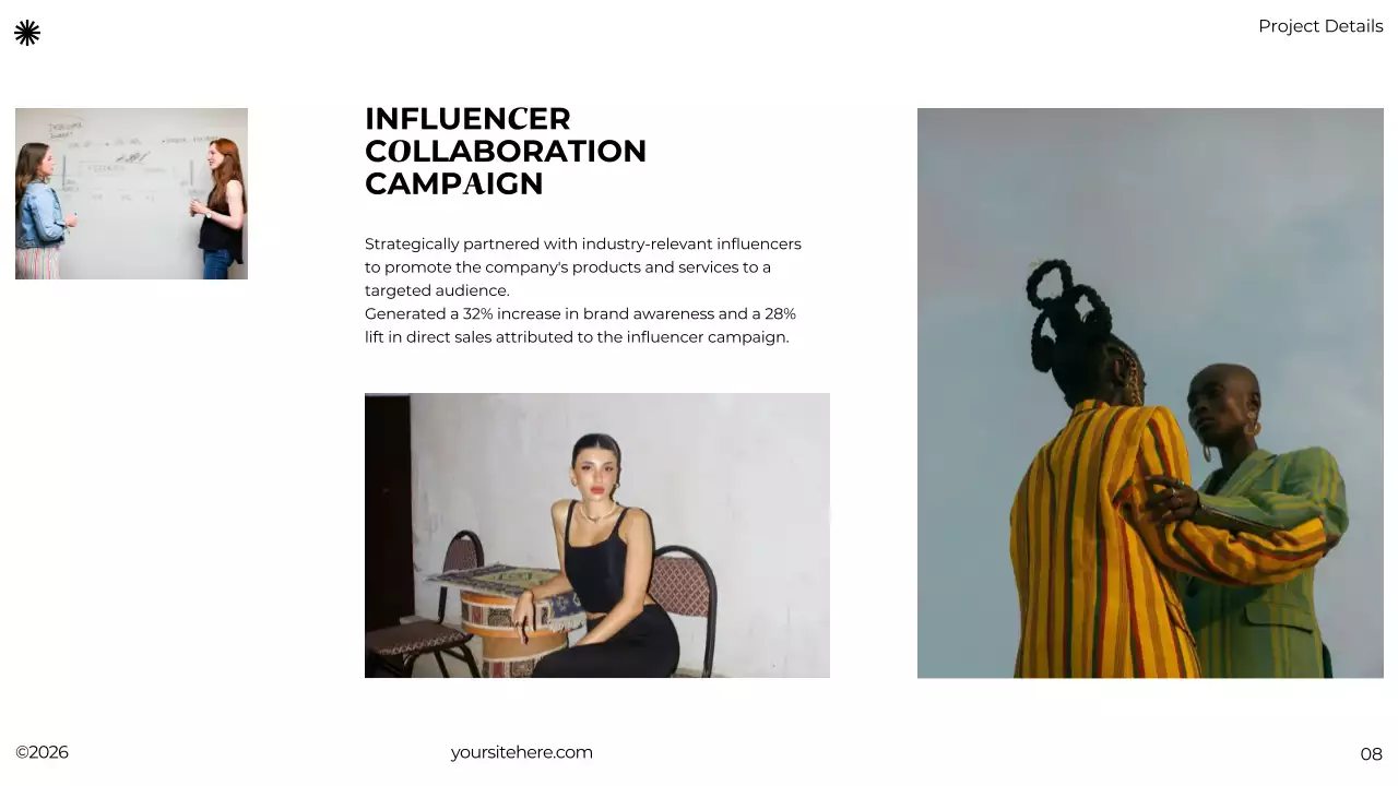 Trình bày danh mục đầu tư hiện đại màu đen