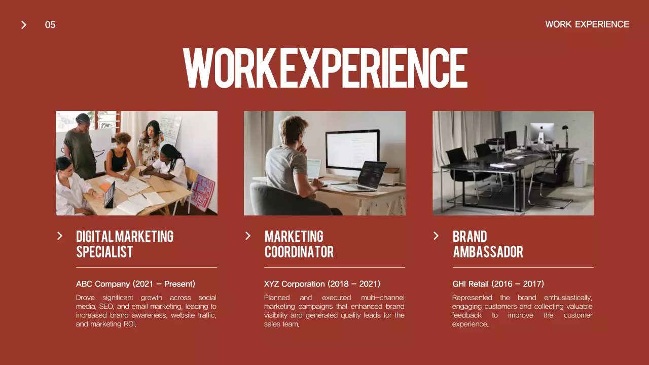 Black Modern Creative Portfolio