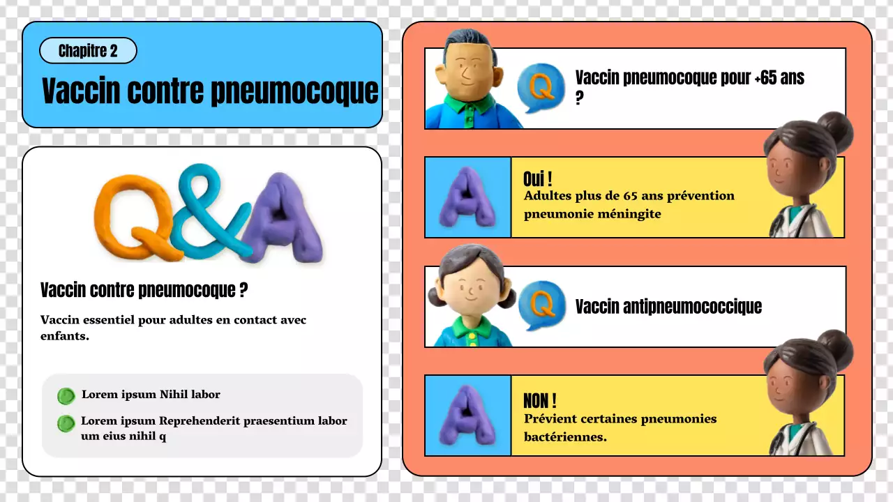 Des lignes directrices colorées et créatives en matière de soins de santé