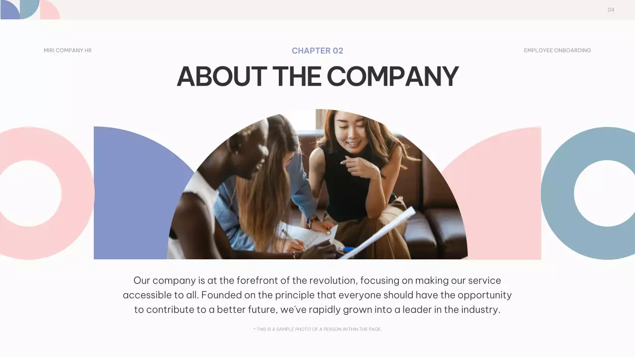 Pink Modern Employee Manual Presentation