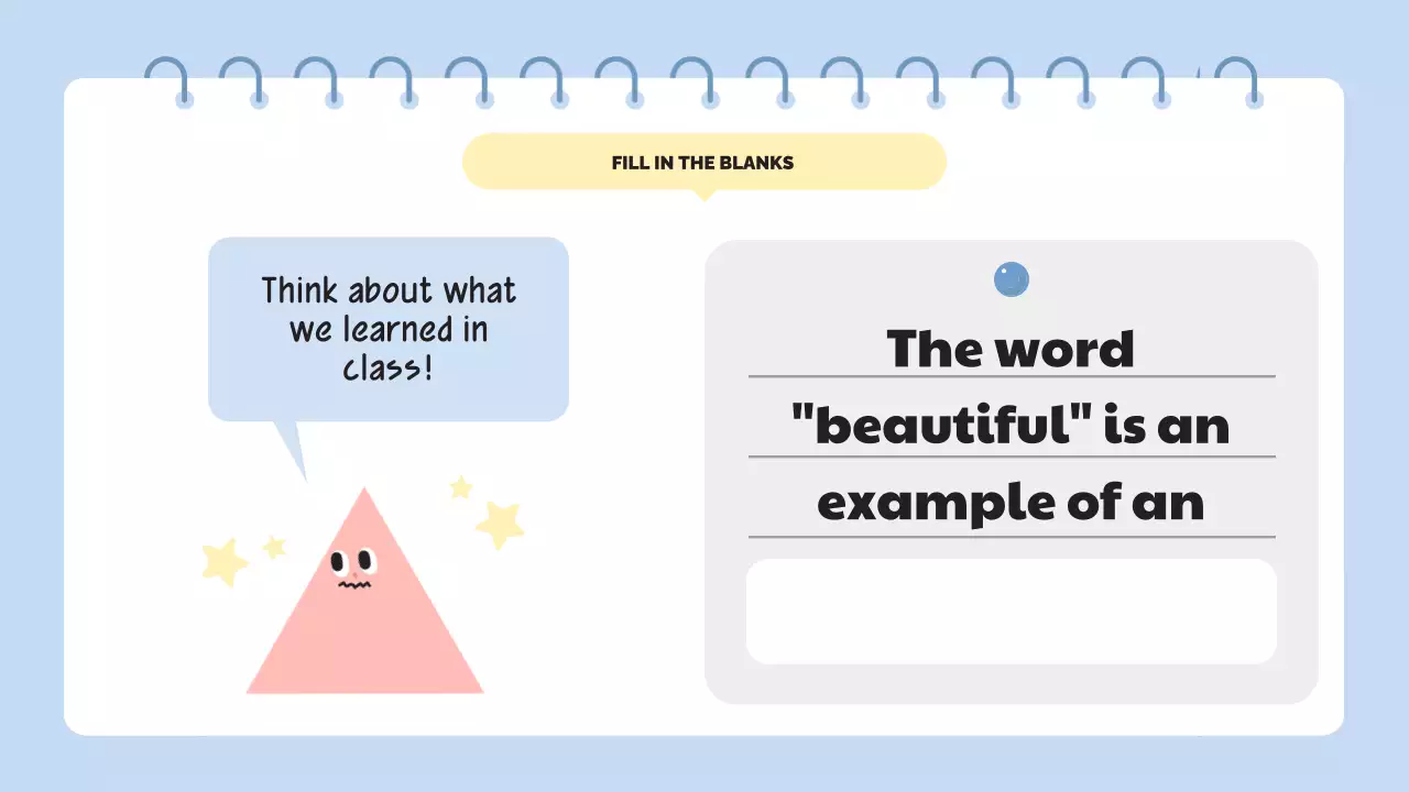 Blue Simple Quiz Announcement Presentation