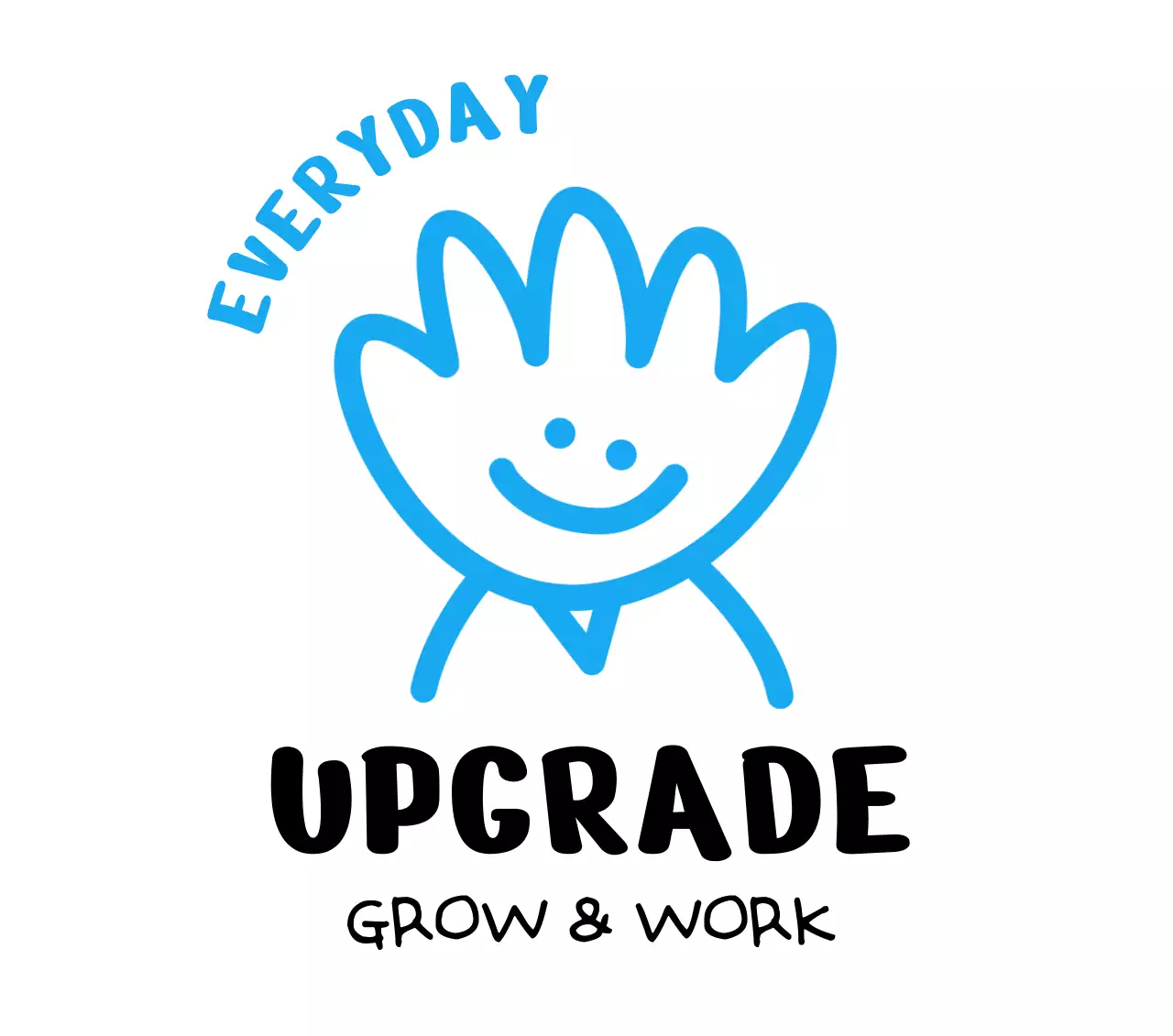 귀여운 캐릭터 기업 웰컴키트 로고