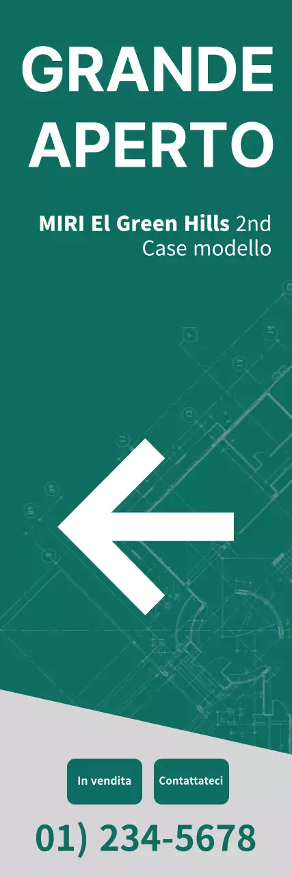 Appartamento in vendita banner in lussuoso colore ambra