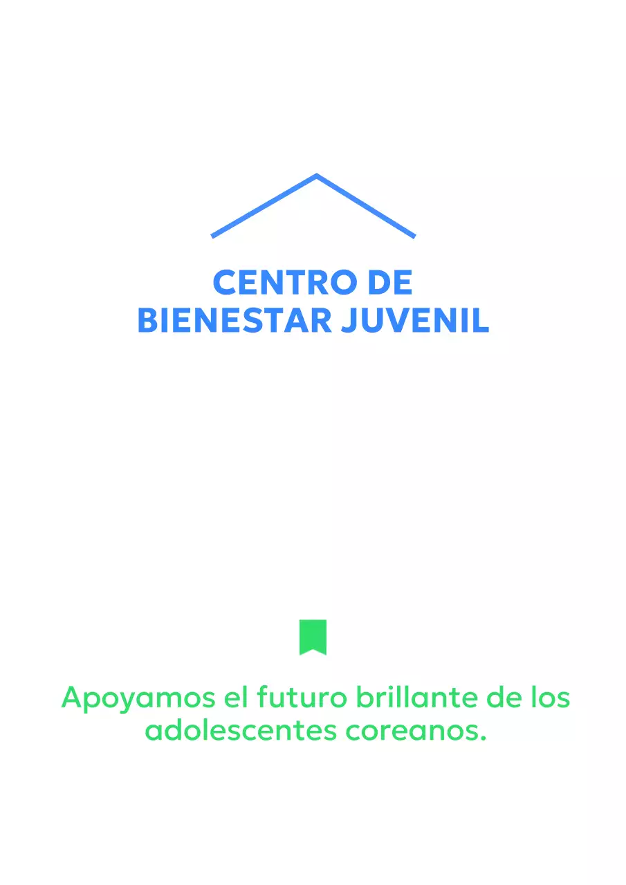 Un centro de asistencia a la juventud sencillo