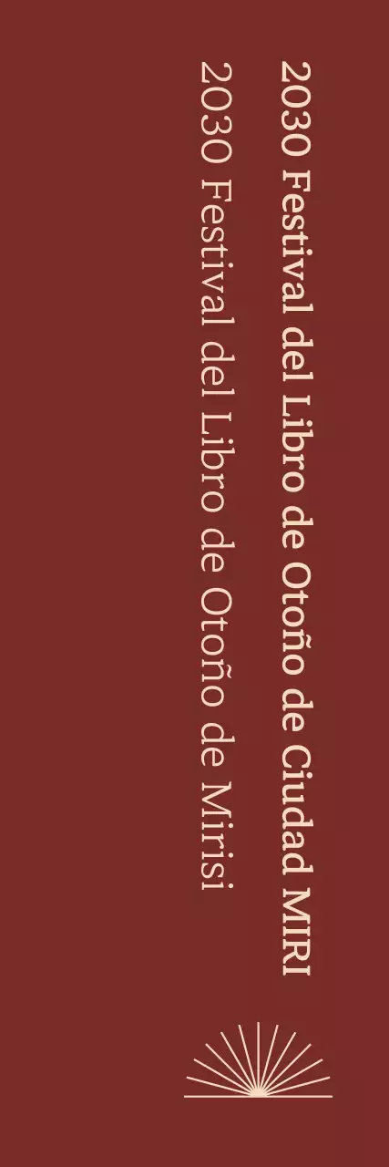 Cartel de lectura de otoño de Maple Leaf Books