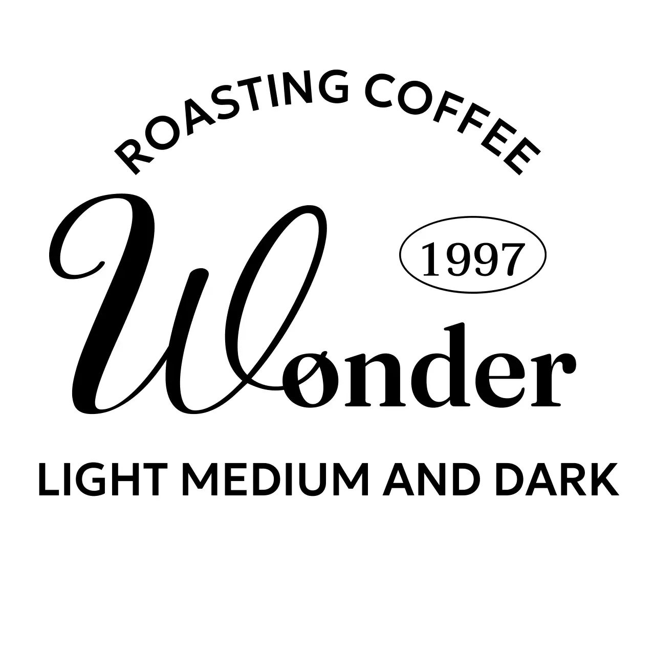 Simple cafe logo