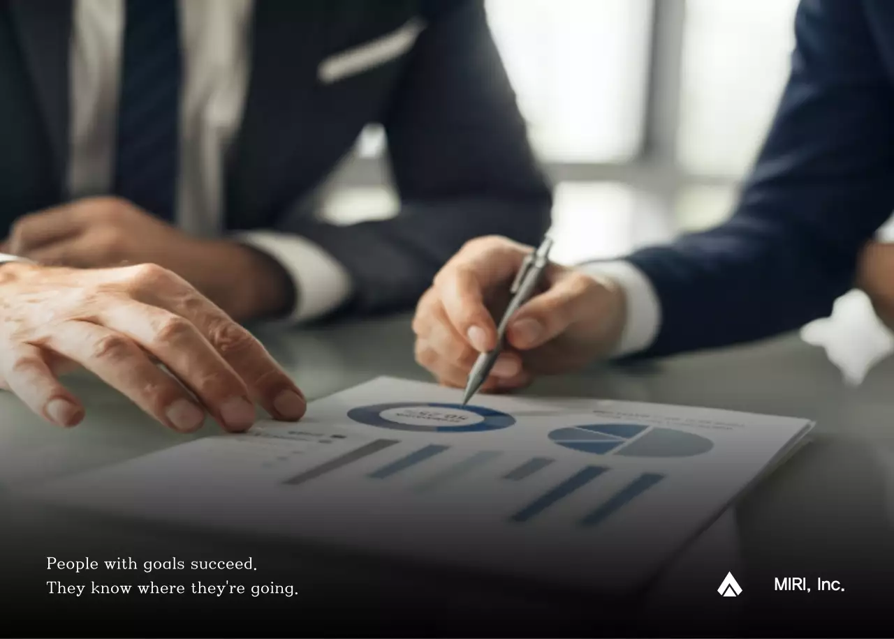 A simple corporate calendar in gray