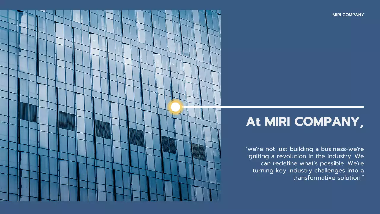 Blue Professional Business Pitch Presentation