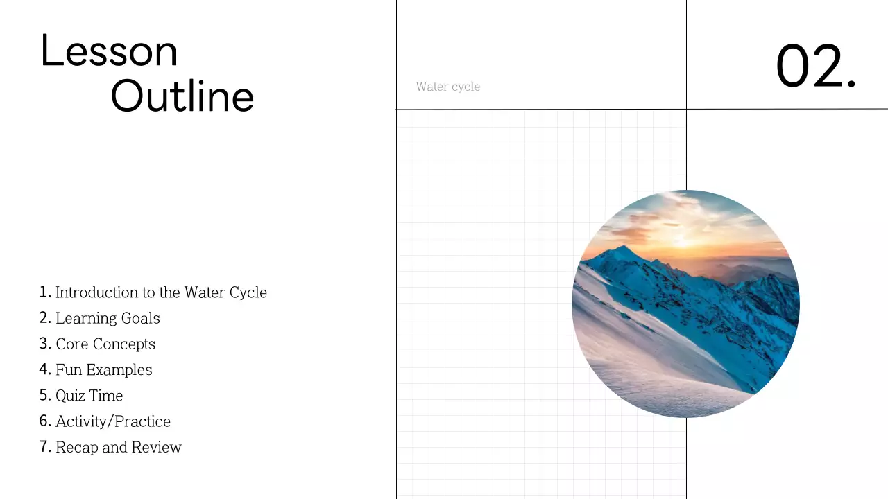 Blue Simple Science Class Presentation