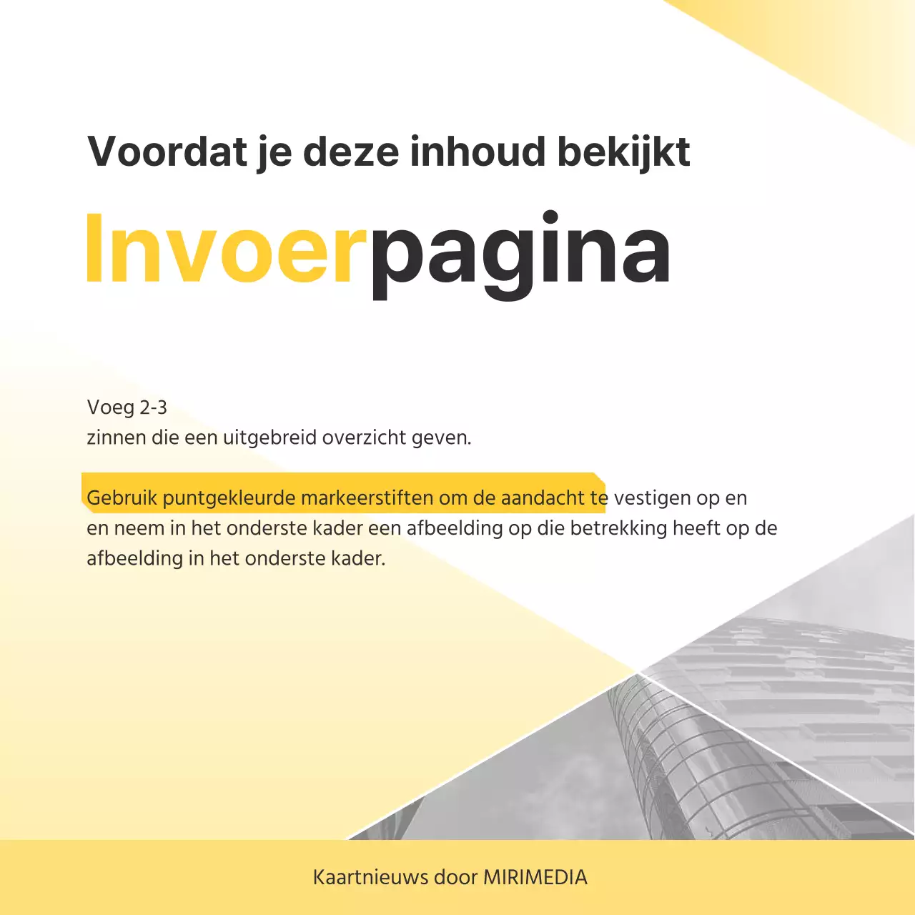 Promoot je Yellow Simple bedrijf