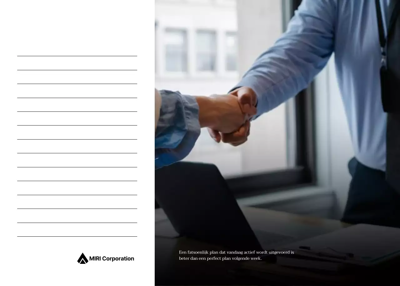 Een eenvoudige bedrijfskalender in grijs