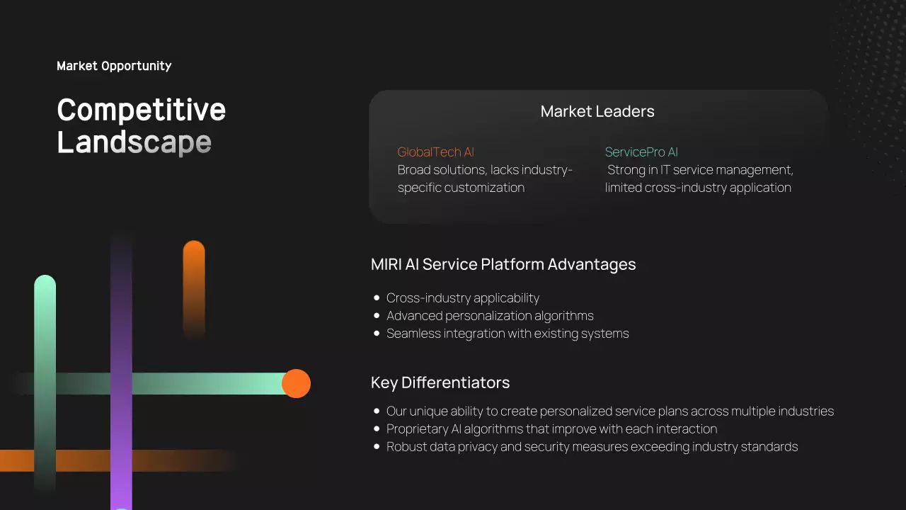 Black Modern Business Promotion Presentation