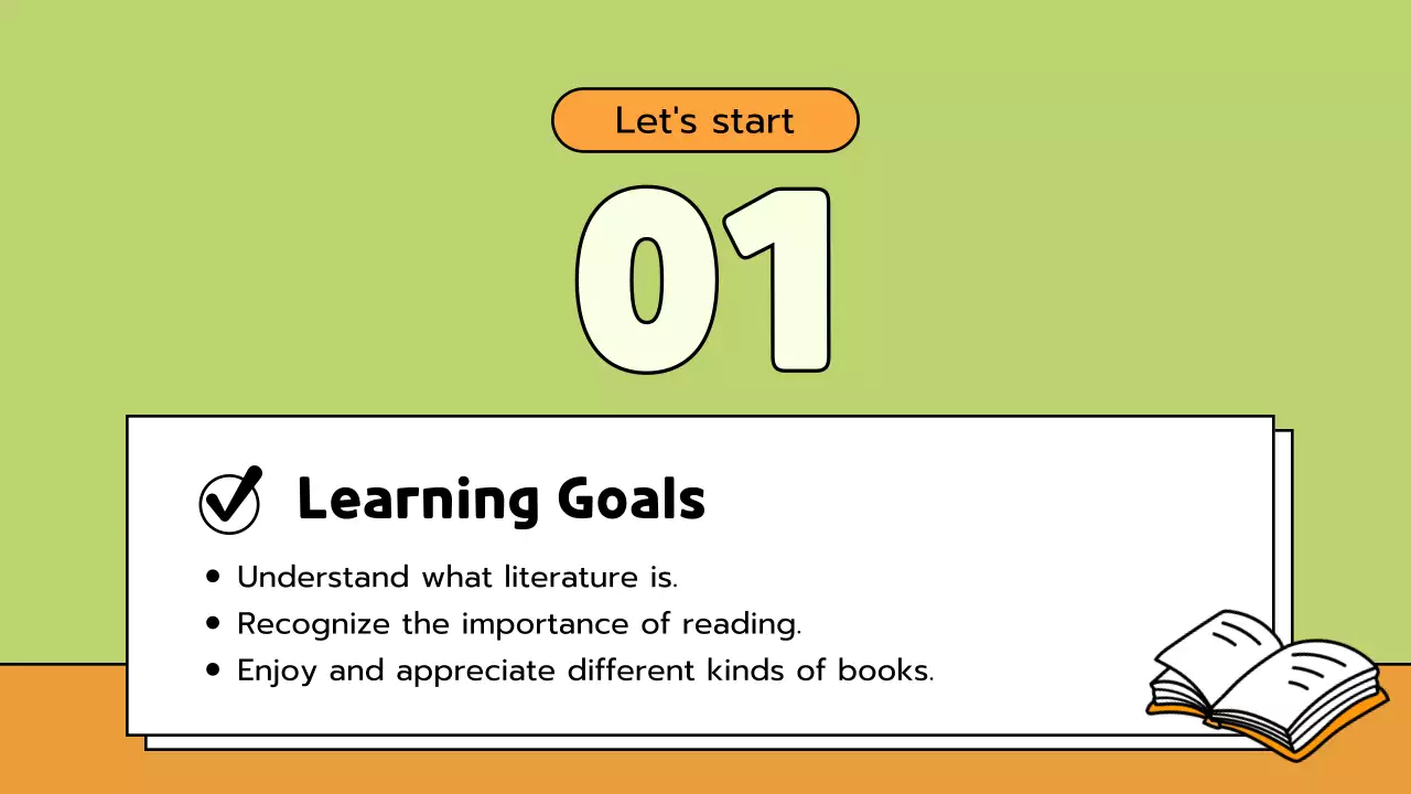 Green Simple Storybook Guide Presentation