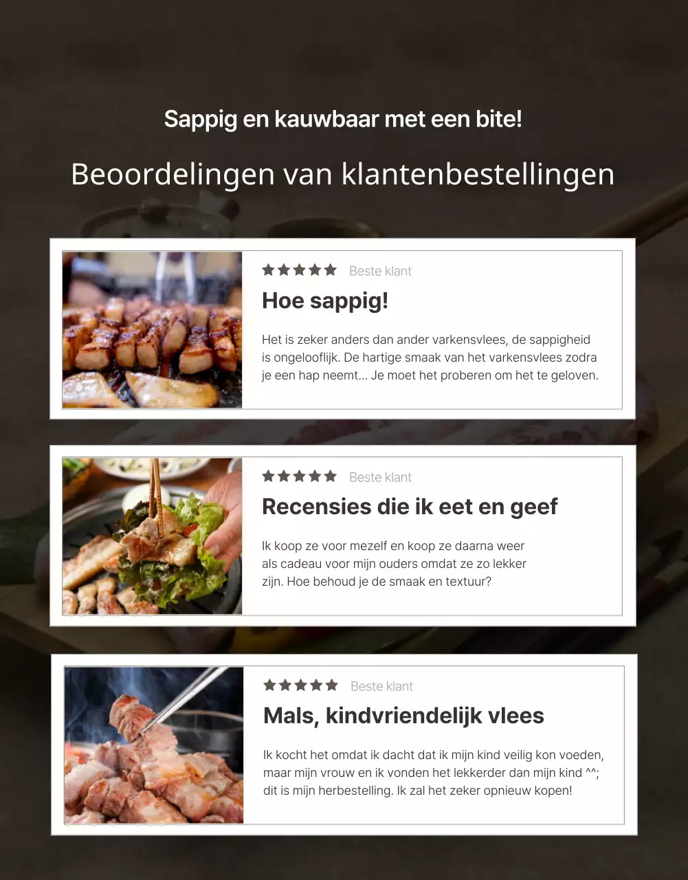 Beige en eenvoudig om dierlijke producten te promoten