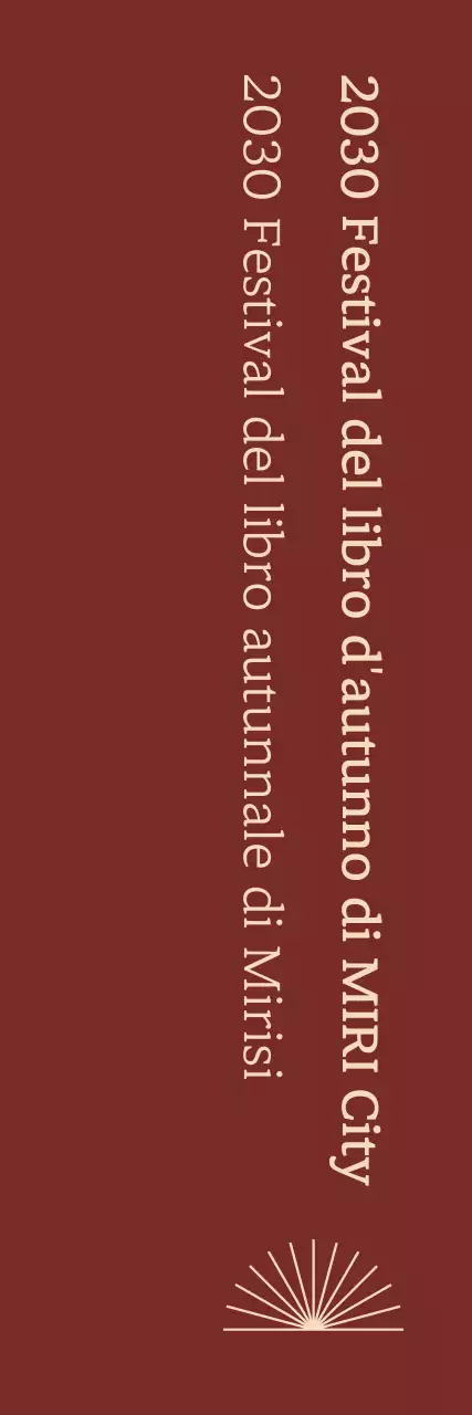 Striscione dell'evento di lettura autunnale di Maple Leaf Books