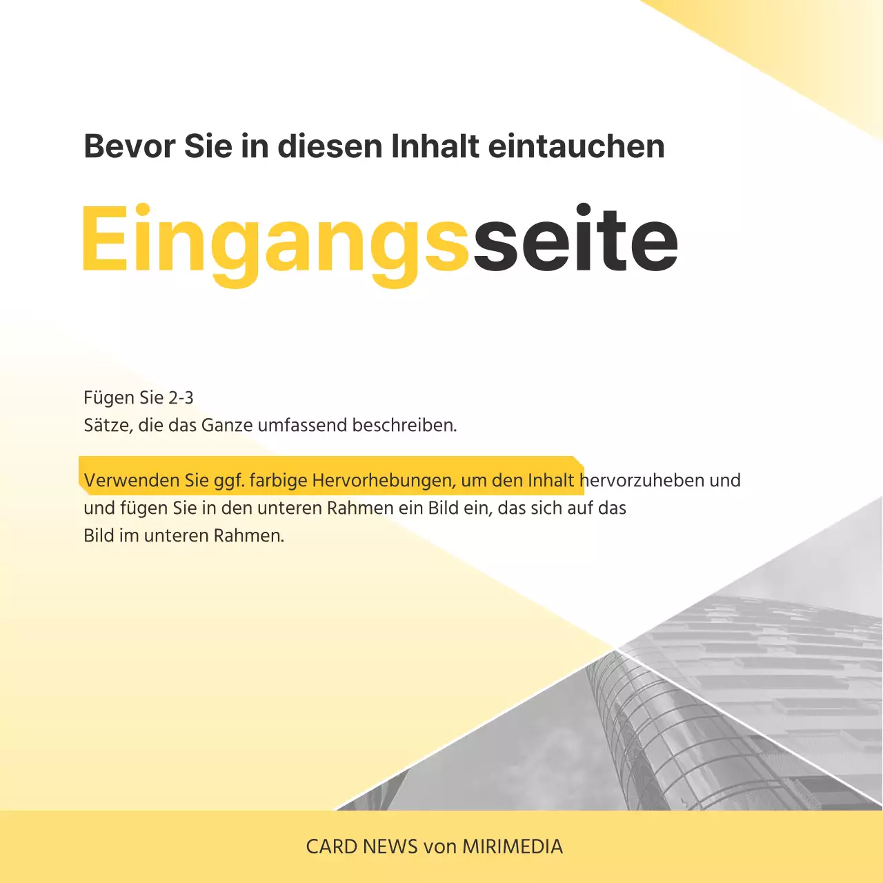 Werben Sie für Ihr Yellow Simple-Unternehmen