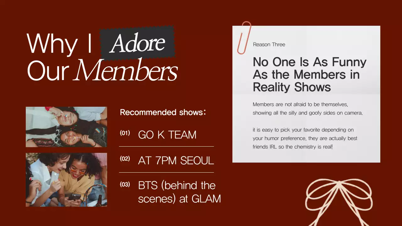 Brown Vintage Member Guide Presentation