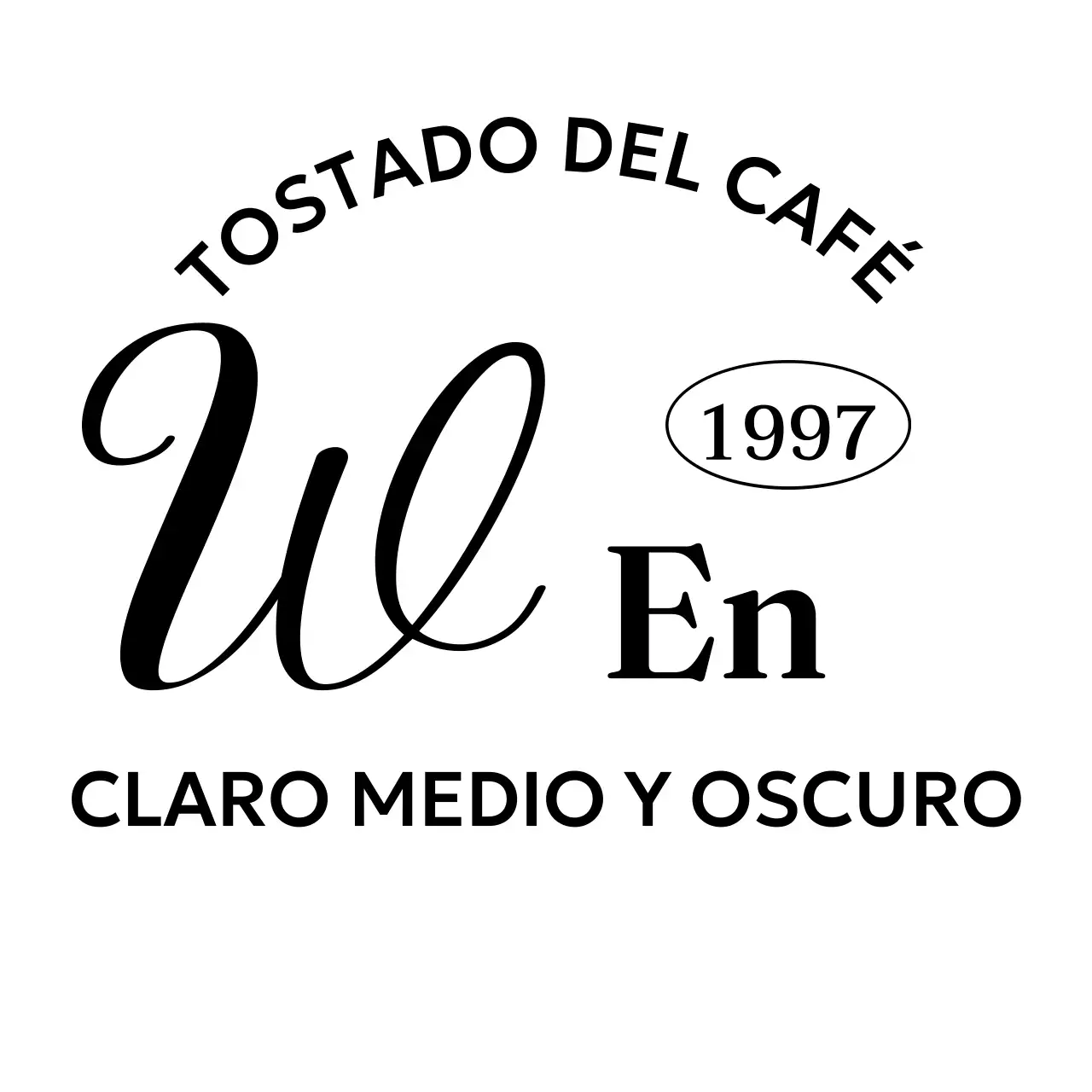Logotipo de cafetería sencilla