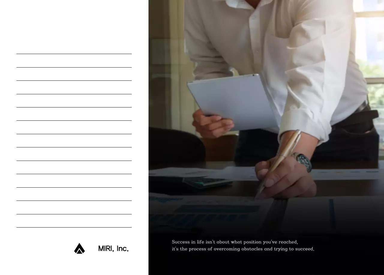 Kalender perusahaan sederhana berwarna abu-abu