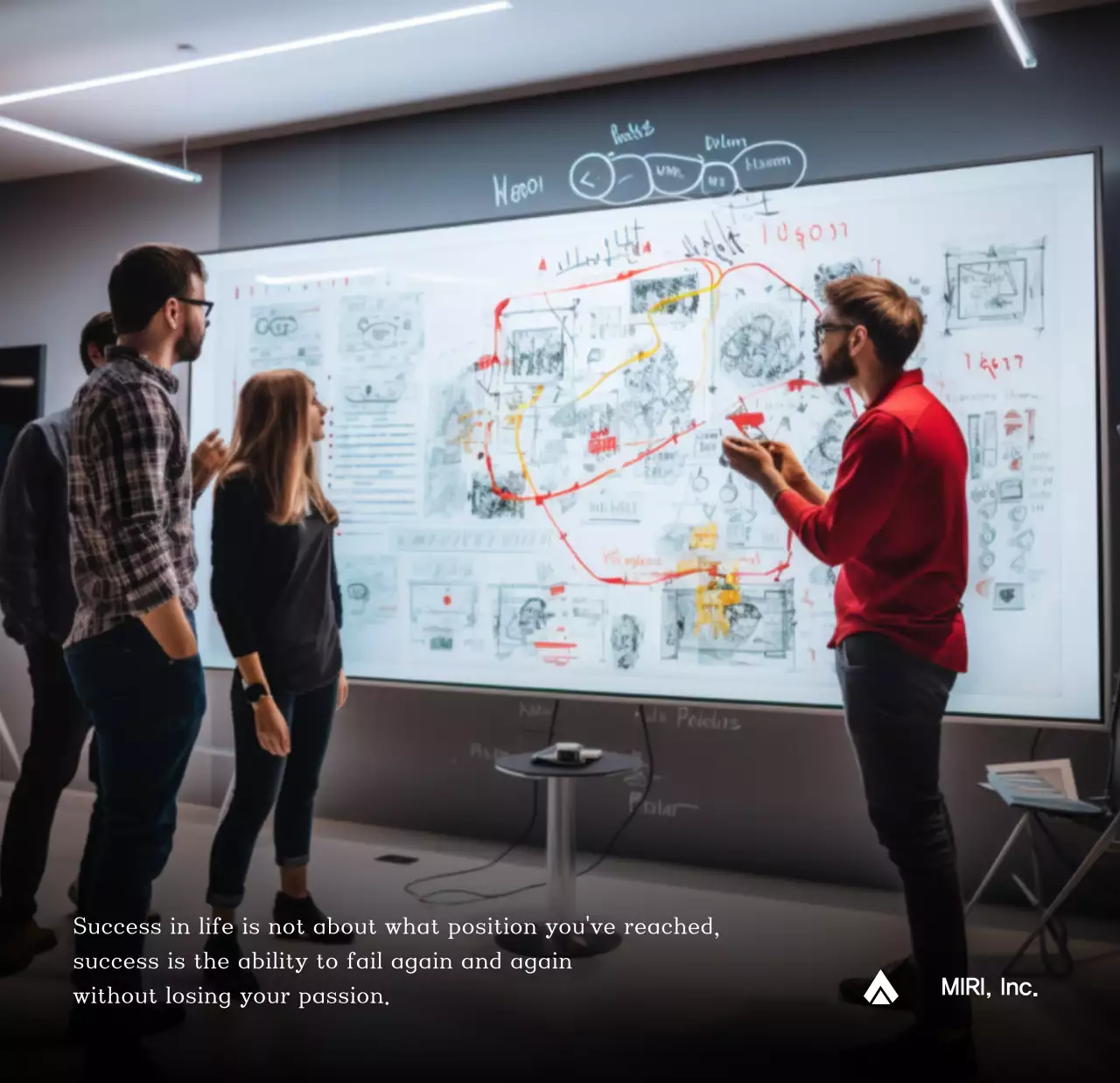 Lịch công ty đơn giản màu xám