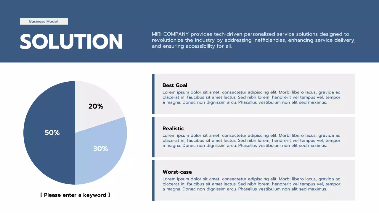 Blue Professional Business Pitch Presentation