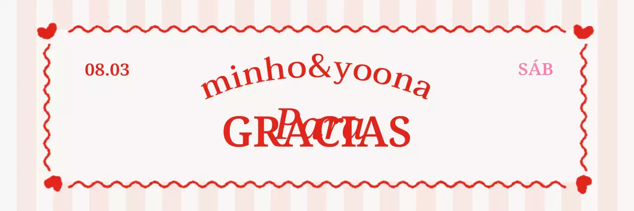 Un regalo de boda rosa