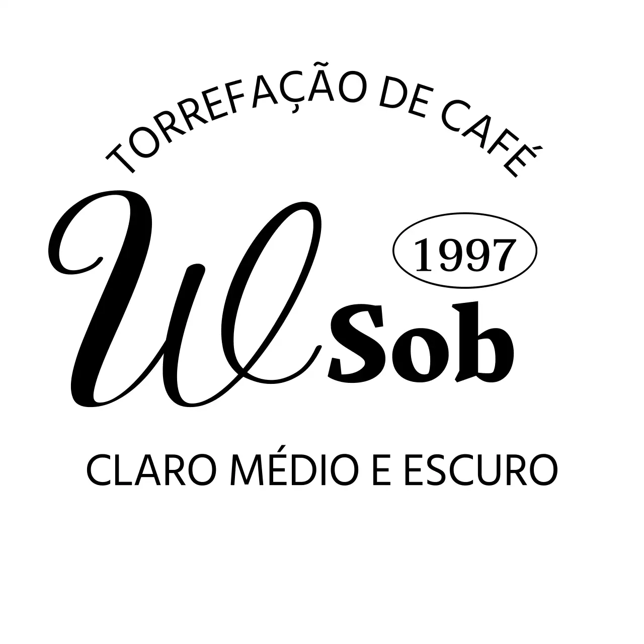 Logótipo simples de café