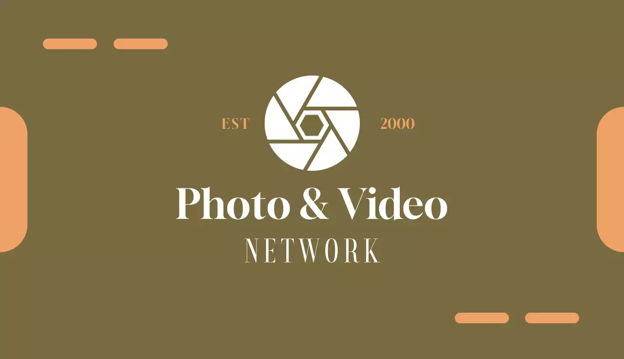 Beige Modern Business Card