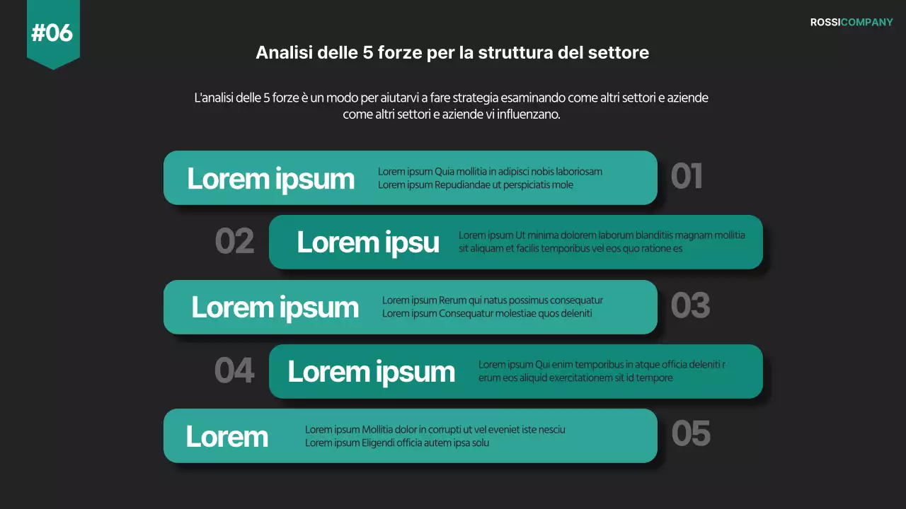 Un moderno piano strategico di vendita aziendale in bianco e nero