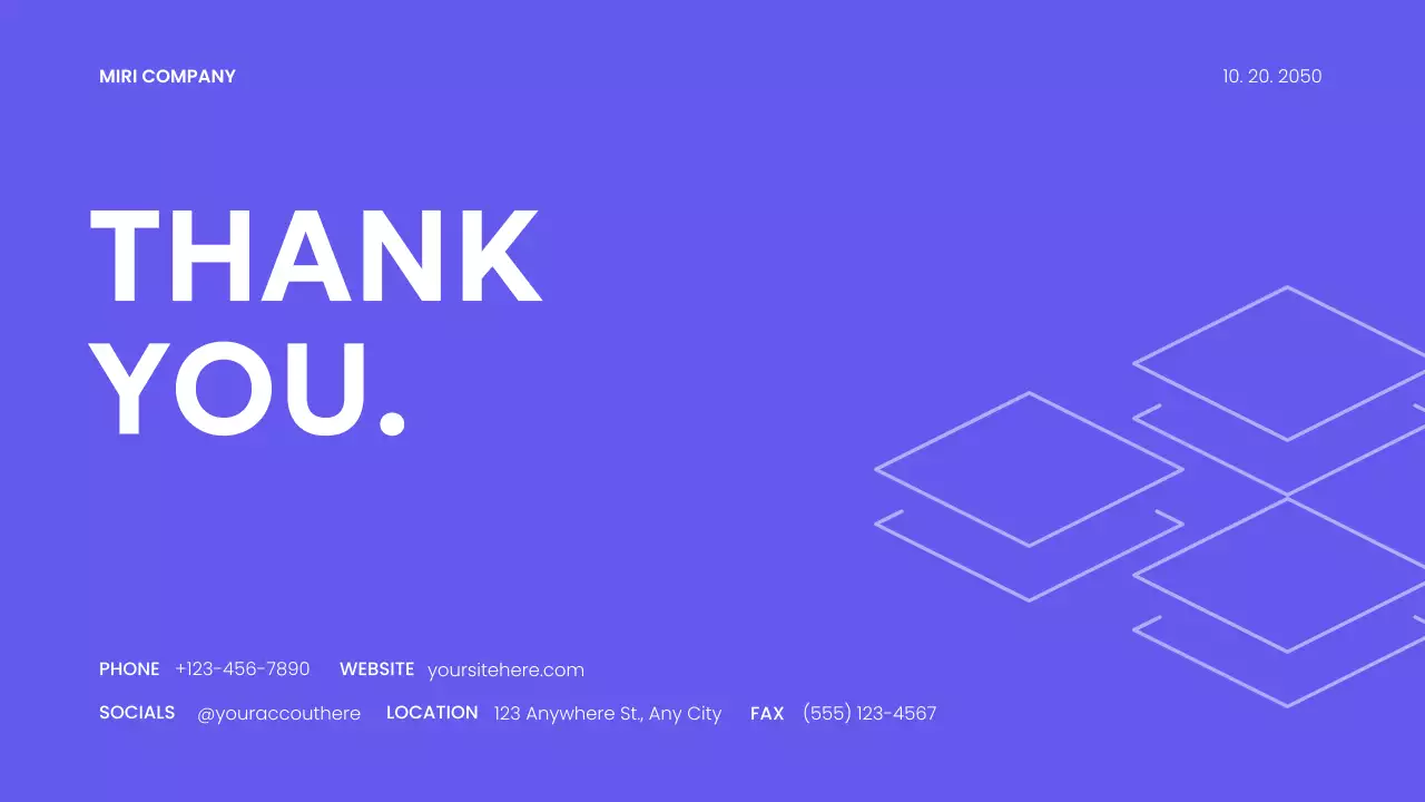 Blue Modern Marketing Plan Presentation