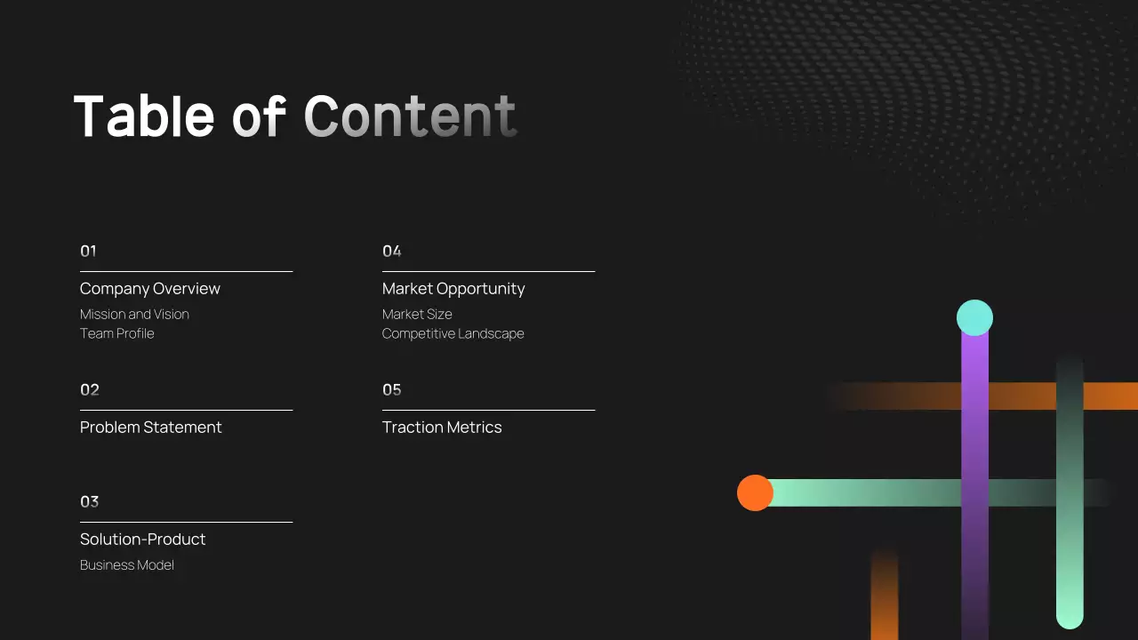 Black Modern Business Promotion Presentation