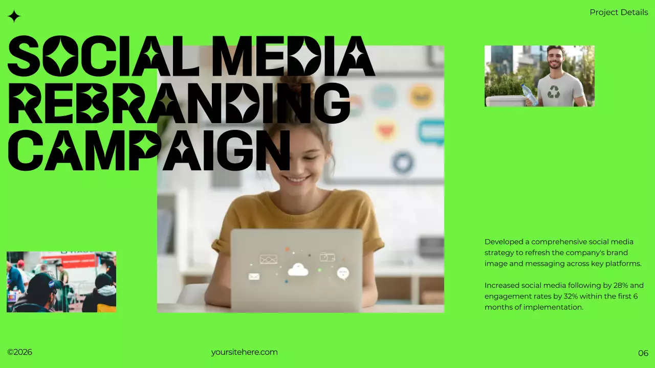 Green Bold Portfolio Presentation