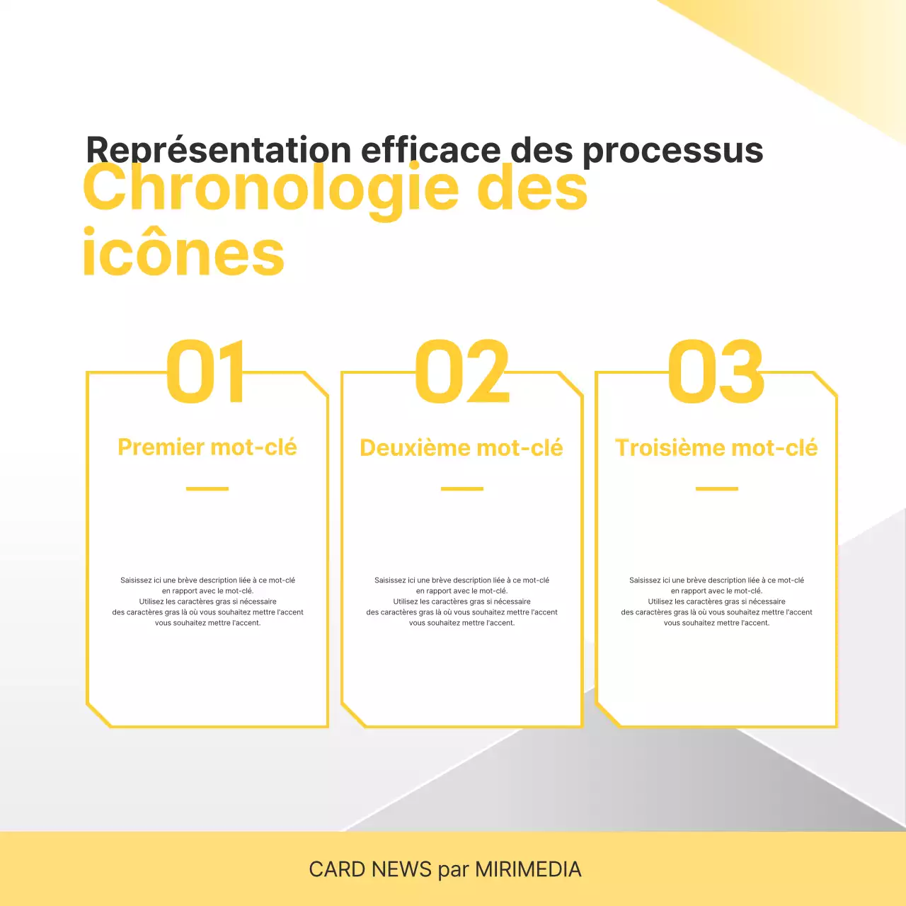 Promouvoir votre entreprise Yellow Simple