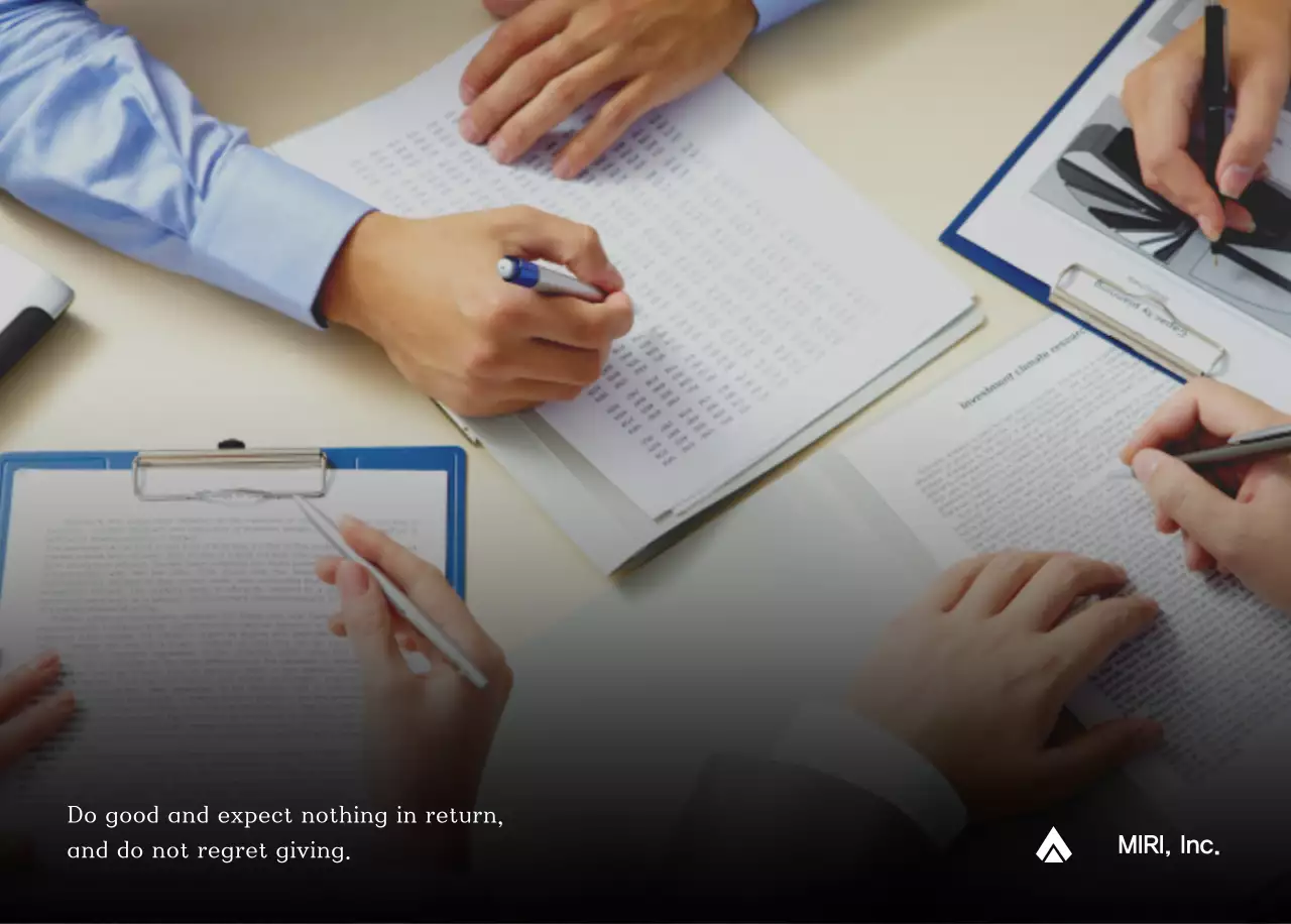 A simple corporate calendar in gray