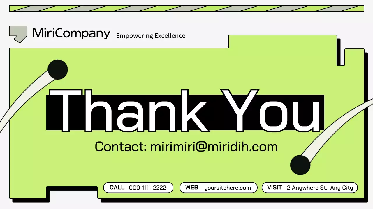 Green Modern Marketing Plan Presentation