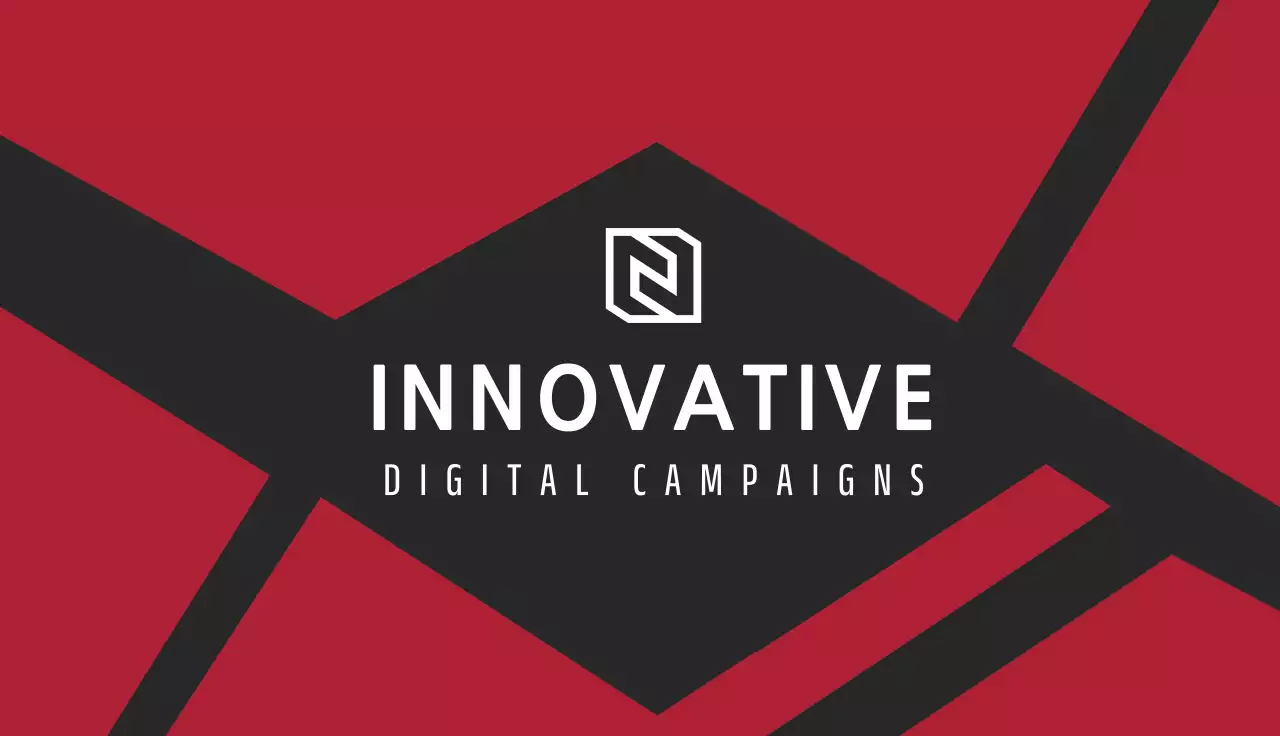 Red Modern Business Card