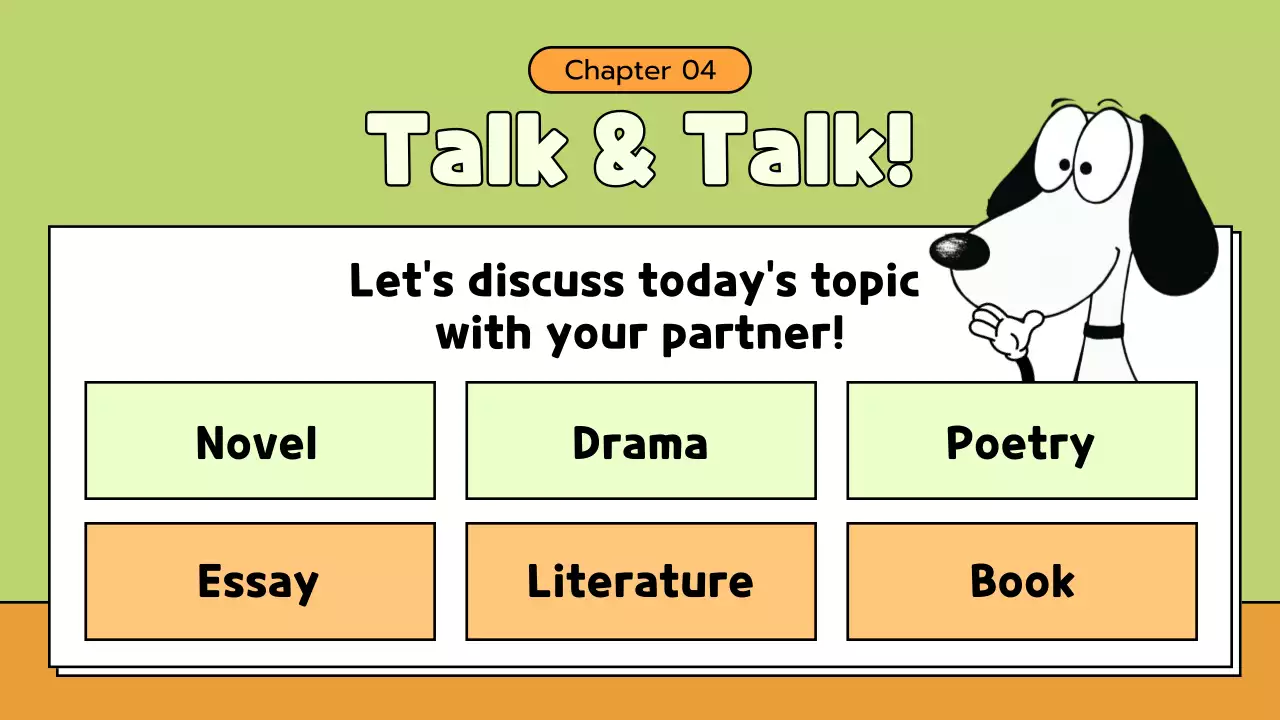 Green Simple Storybook Guide Presentation