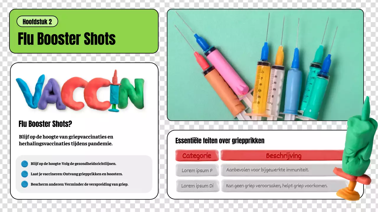 kleurrijke creatieve richtlijnen voor de gezondheidszorg