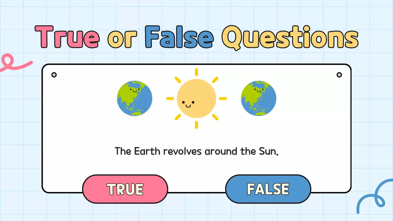 Yellow Minimal Quiz Announcement Presentation