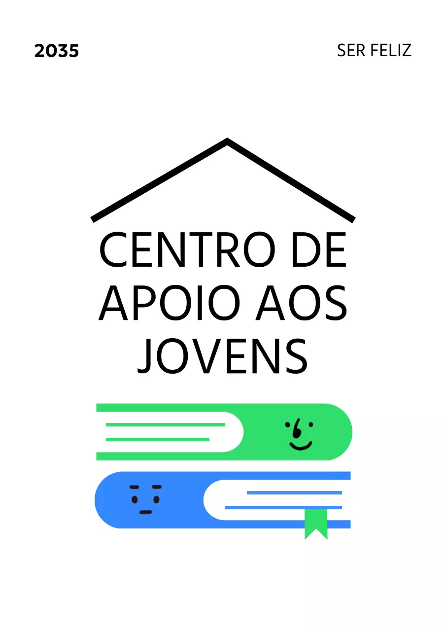 Um centro de bem-estar para jovens com um toque simples