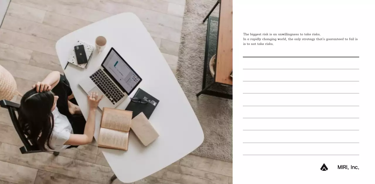 A simple corporate calendar in gray